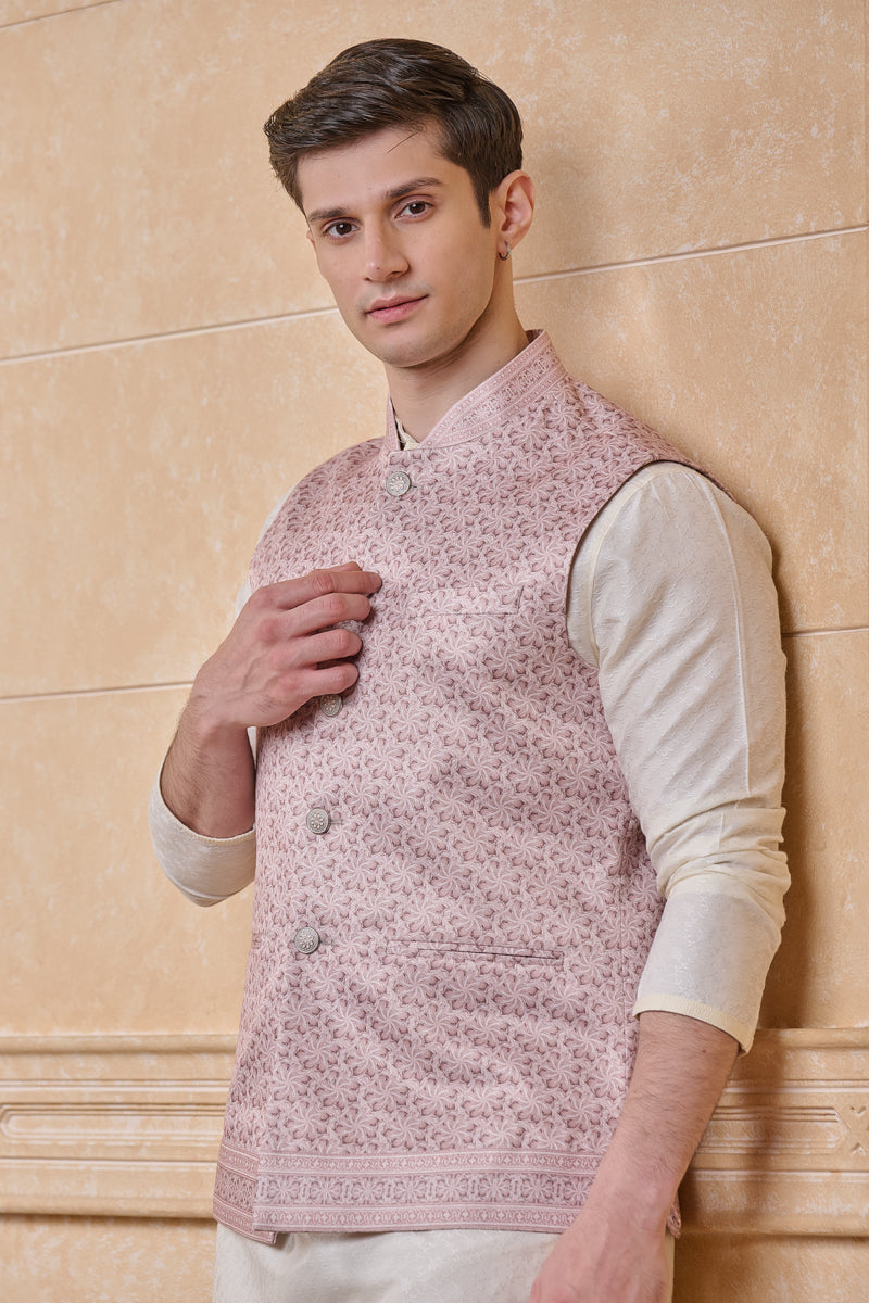 Multi-Coloured Classic Printed Bundi