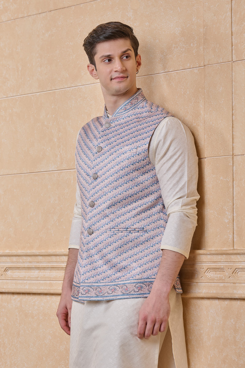 Multi-Coloured Classic Bundi With Print Detailing