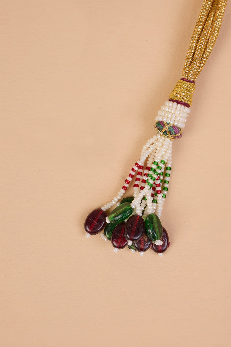 Ivory Double Layered Pearl Mala
