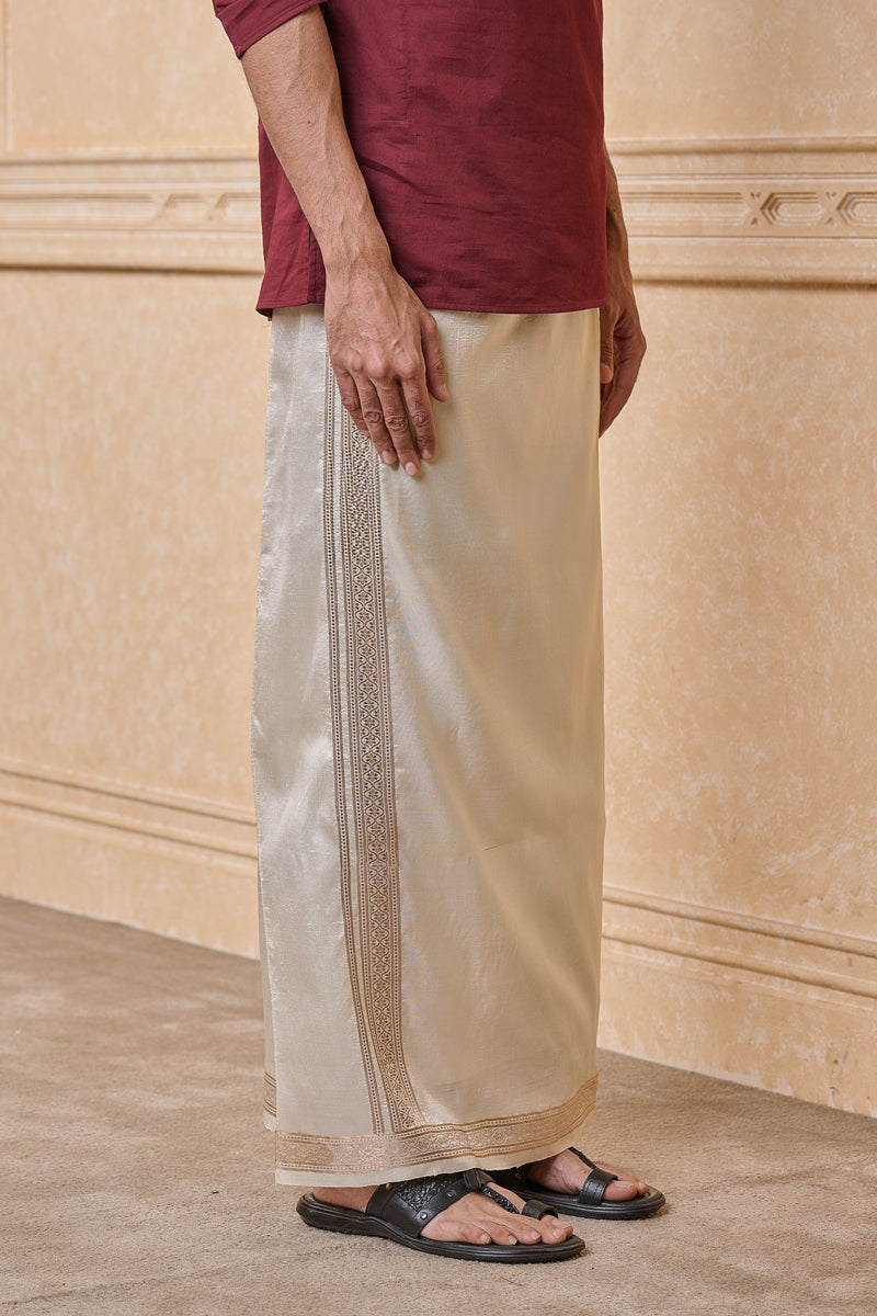 Ivory Classic Silk Pancha