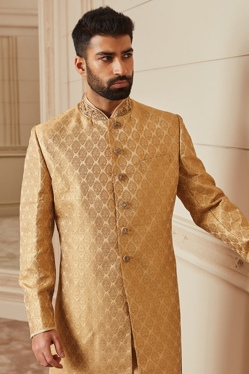 God Zari Brocade Sherwani