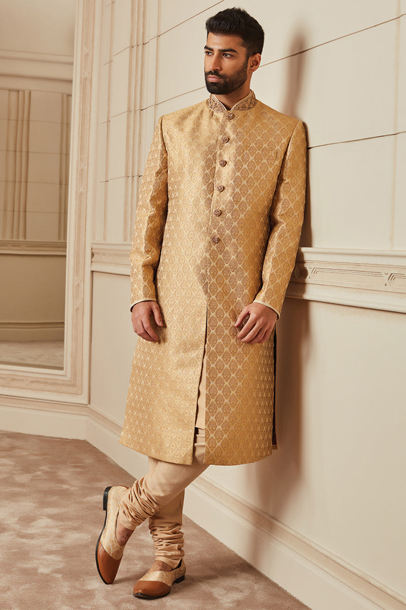 God Zari Brocade Sherwani