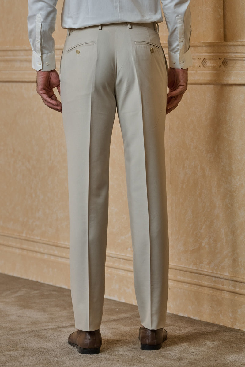 Beige Trouser