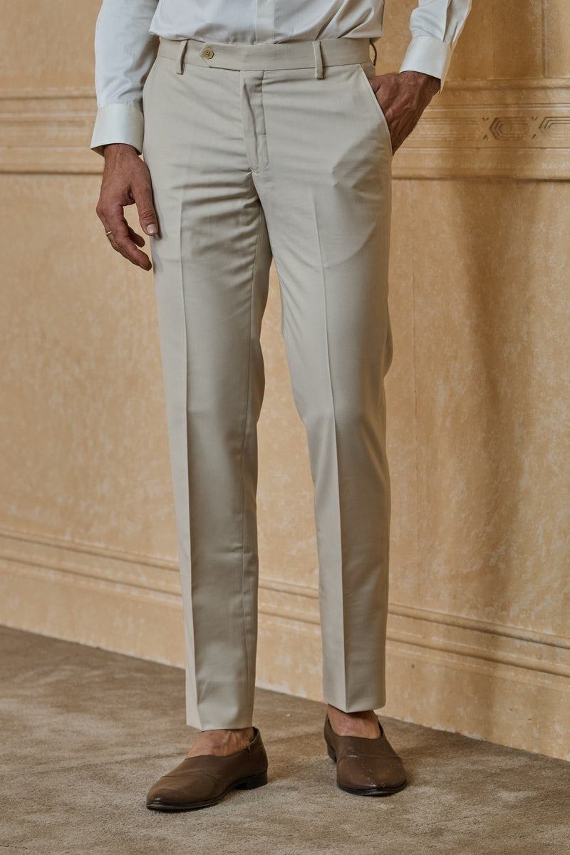 Beige Trouser