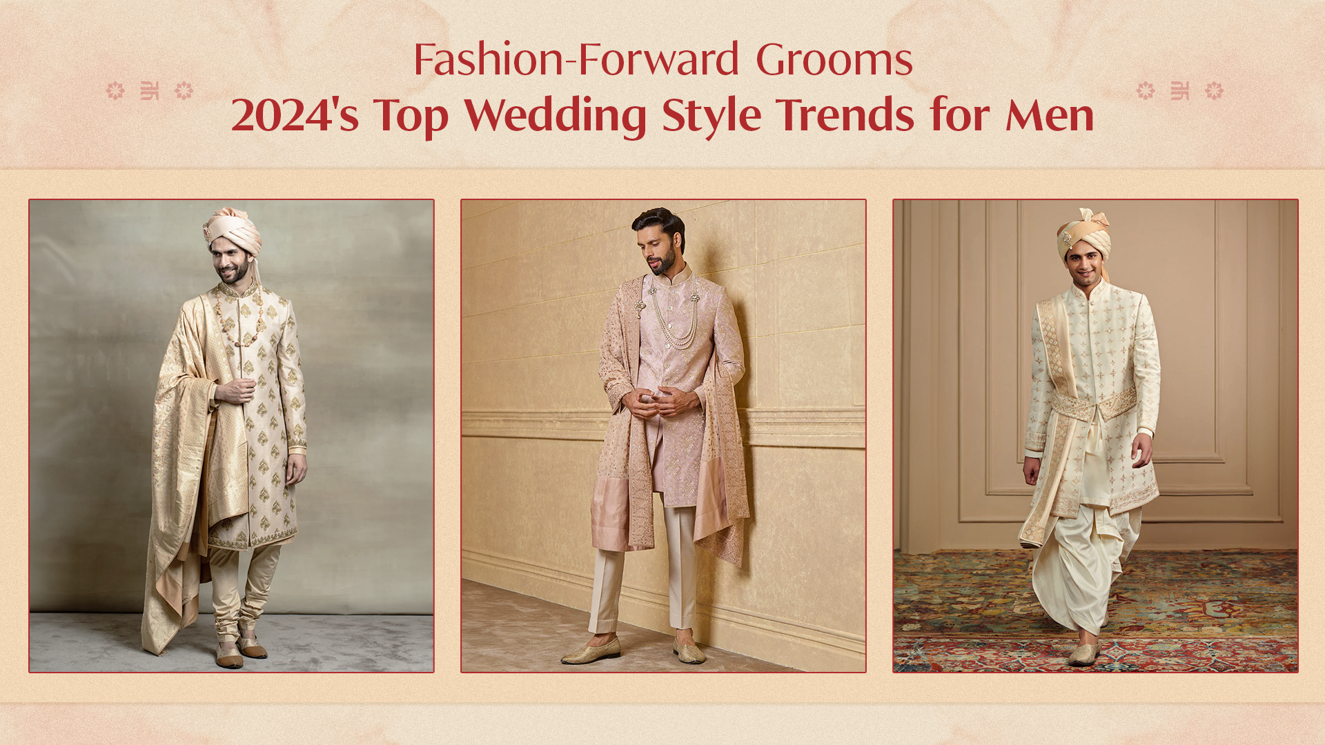 Fashion-Forward Grooms: 2024's Top Wedding Style Trends for Men