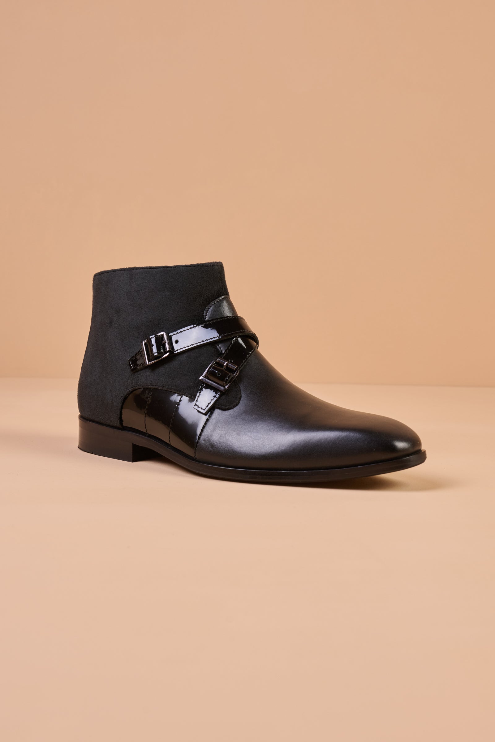 High Rise Leather Boots