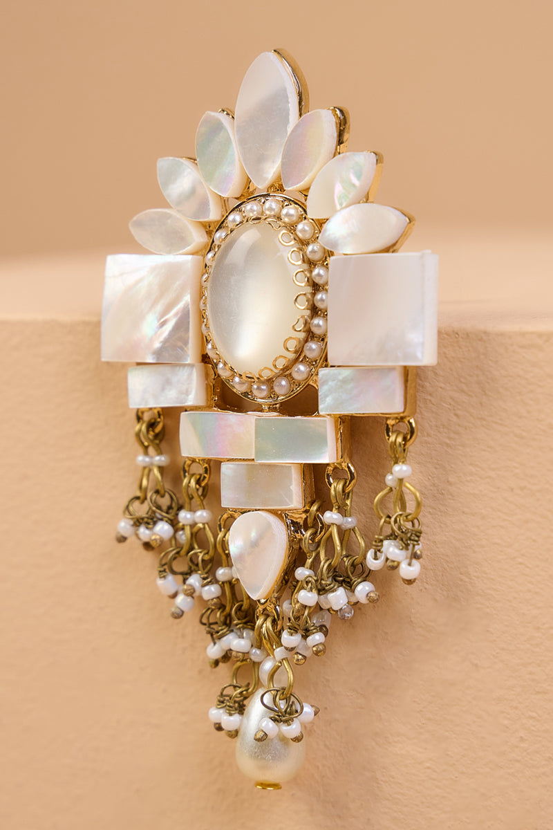 Mother Of Pearl Brooch