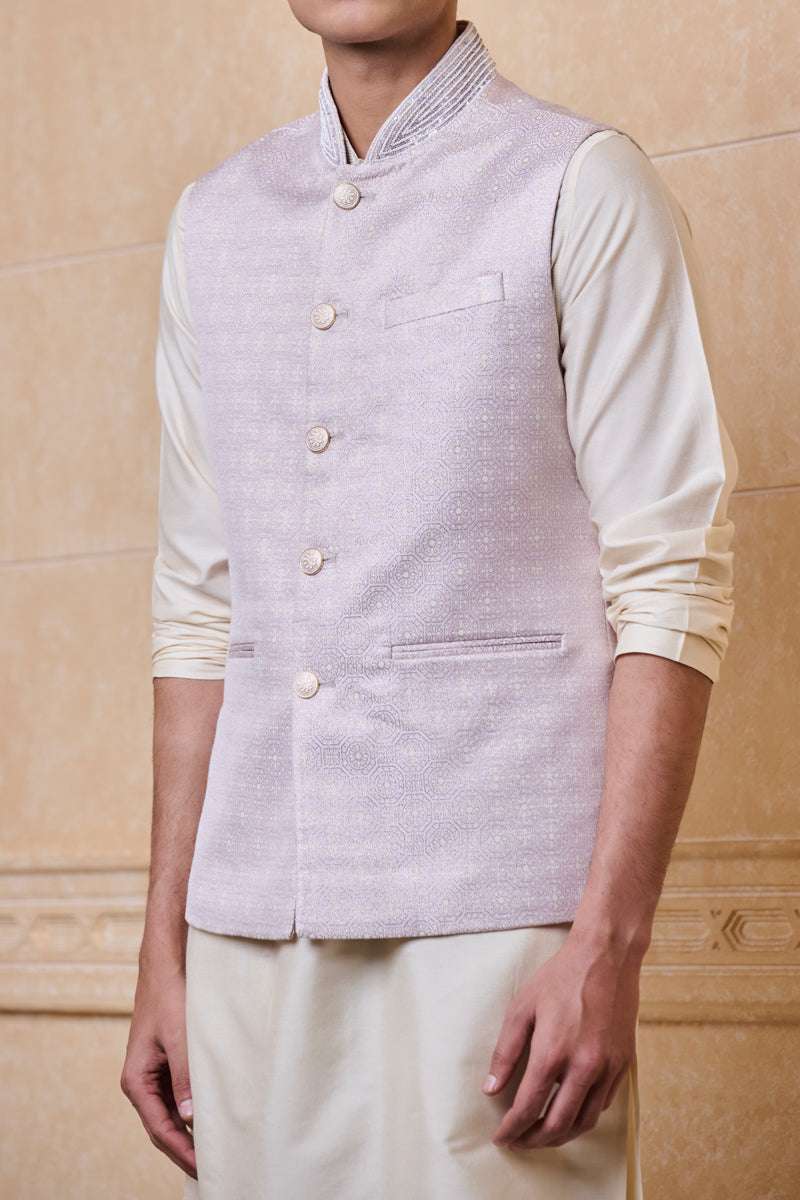 Lilac Brocade Bundi
