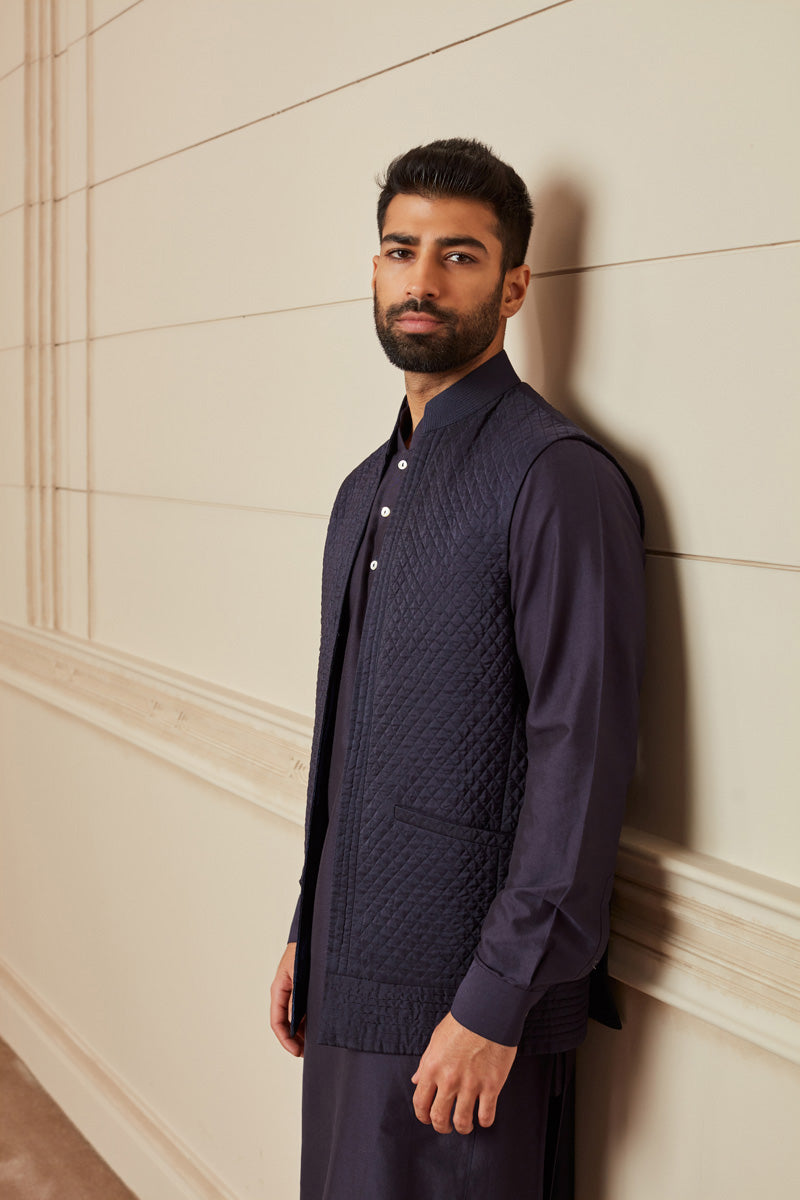 Navy Classic Bundi