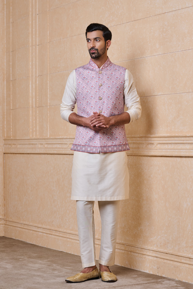 Multi-coloured All Over Printed Bundi