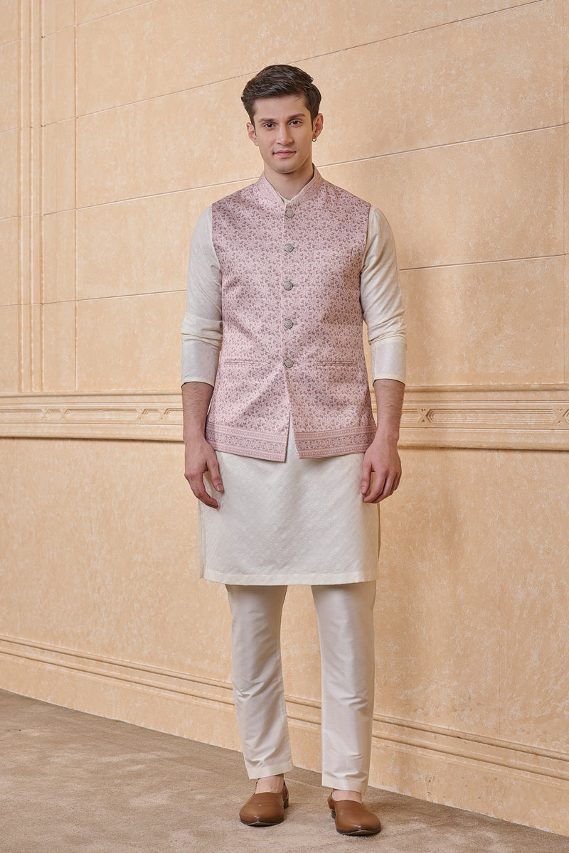 Multi-Coloured Classic Printed Bundi
