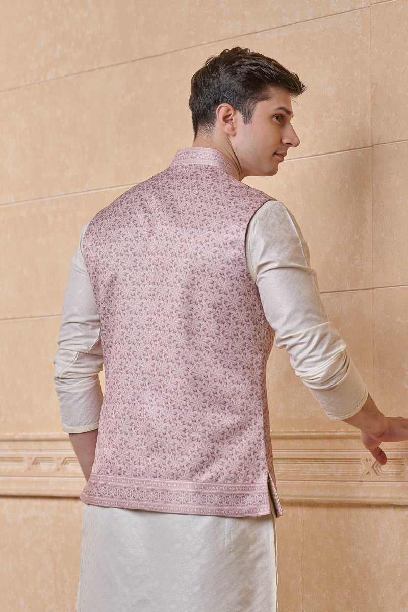 Multi-Coloured Classic Printed Bundi