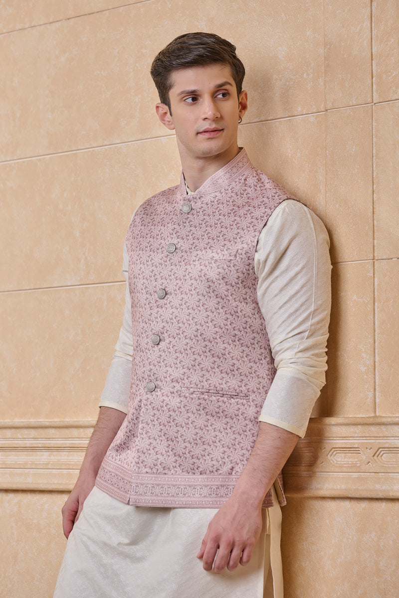 Multi-Coloured Classic Printed Bundi