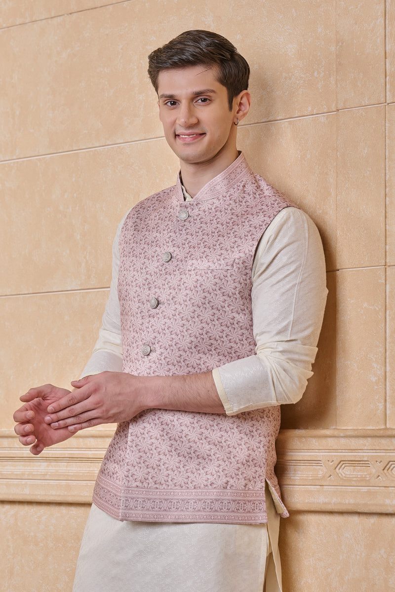 Multi-Coloured Classic Printed Bundi