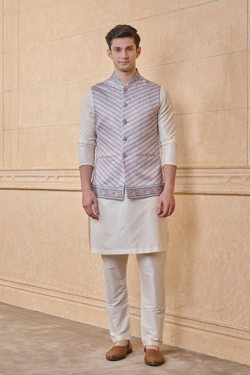 Multi-Coloured Classic Bundi With Print Detailing