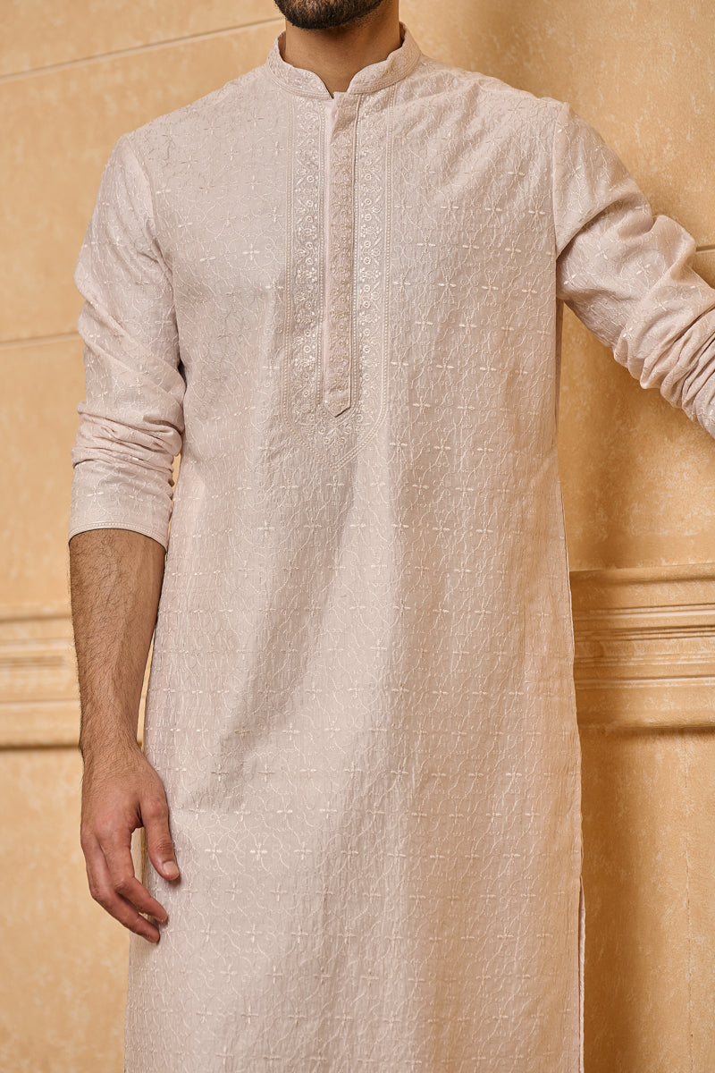 Pink Classic Kurta Set