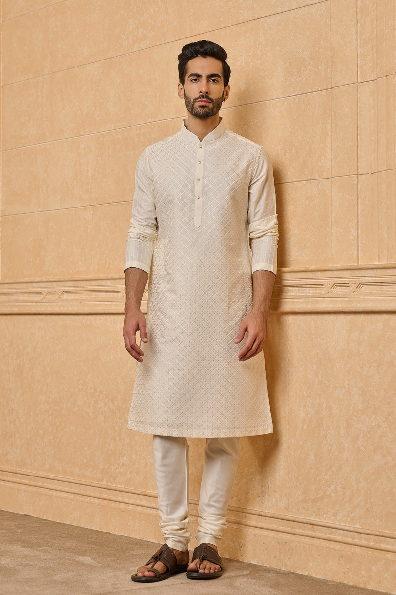 Ivory Classic Kurta Set