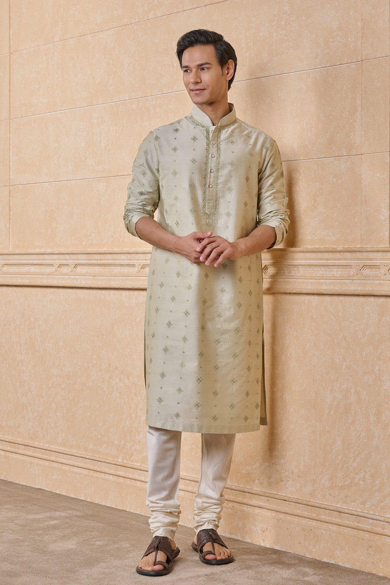 Light Green Classic Kurta Set