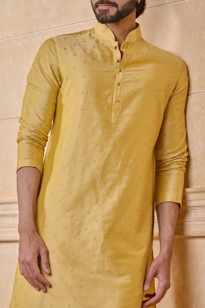 Yellow Classic Kurta Set