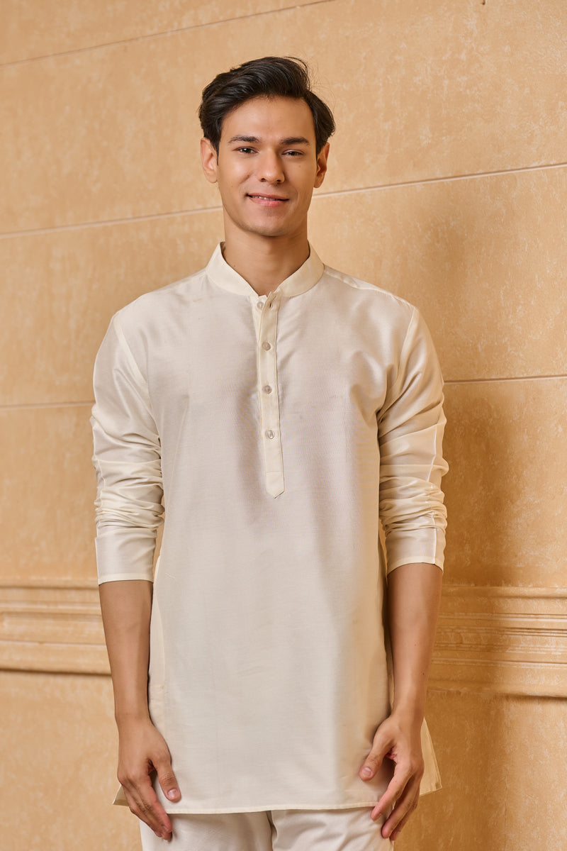 Ivory Classic Short Kurta