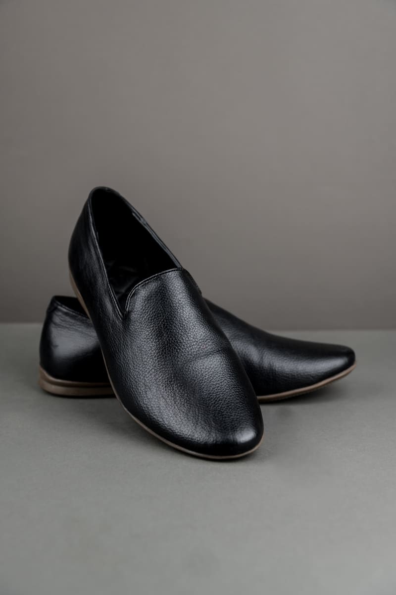 Classic Black Leather Shoes