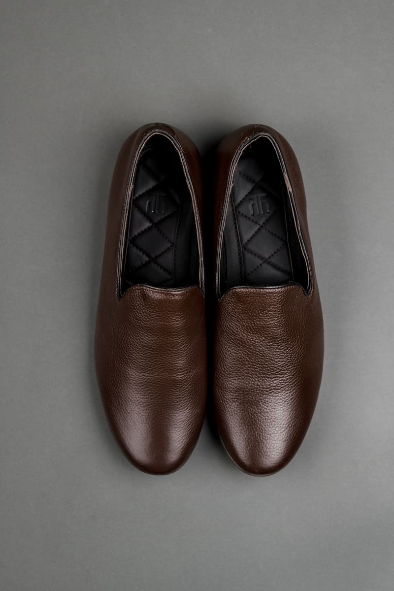 Classic Chocolate Leather Shoes